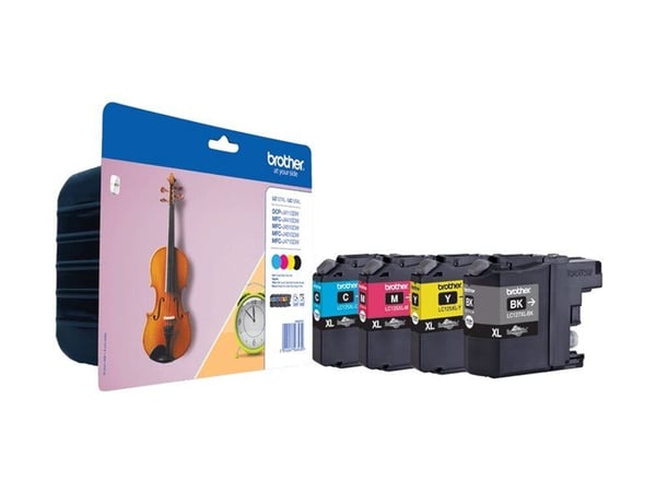 Brother LC127XLVALBP, 1200 sivua, 1200 sivua, 4 kpl, Monipakkaus