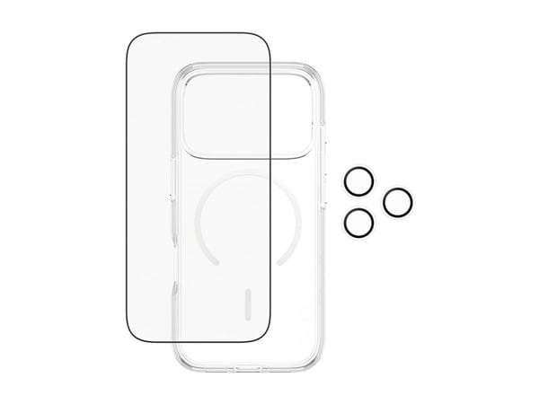 CARE by PanzerGlass - 3-in-1 Protection Explorer Bundle - baksidedeksel for mobiltelefon - MagSafe-samsvar - polykarbonat, termoplast-polyuretan (T...