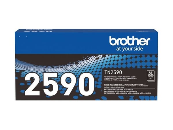 Brother TN2590 - Svart - original - boks - tonerpatron - for Brother MFC-L2922DW