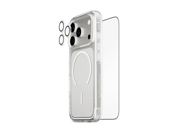 PanzerGlass ® | CARE by ® 3-in-1 Flagship Explorer Bundle iPhone 17 Pro, Apple, Apple - iPhone 17 Pro, Asennus kuivana, Naarmuuntumisenkestävä, Isk...