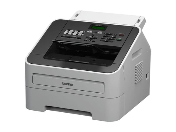 Brother FAX-2840 - Faks / kopieringsmaskin - S/H - laser - 215.9 x 355.6 mm (original) - 216 x 406.4 mm (medie) - 33.6 kbps
