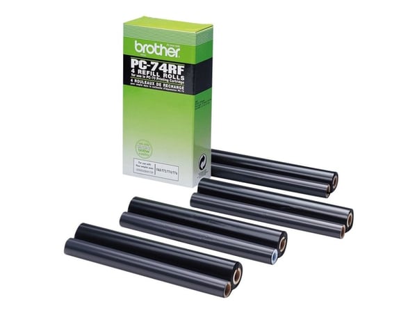Brother PC74RF - Skriverbånd - for FAX-T104, T106, T74, T76, T78