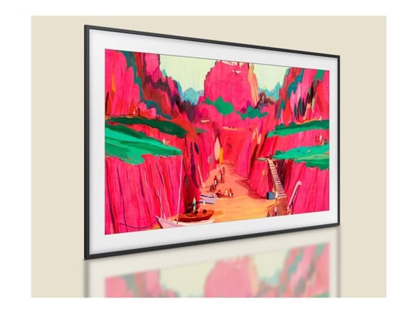 Samsung GQ55LS03FAU - 55" Diagonalklasse The Frame LS03F Series LED-bakgrunnsbelyst LCD TV - QLED - Smart TV - Tizen OS - 4K UHD (2160p) 3840 x 216...