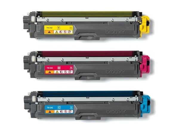 Brother TN242CMY Value Pack - 3-pack - gul, cyan, magenta - original - tonerpatron - for Brother DCP-9017, DCP-9022, HL-3142, HL-3152, HL-3172, MFC...
