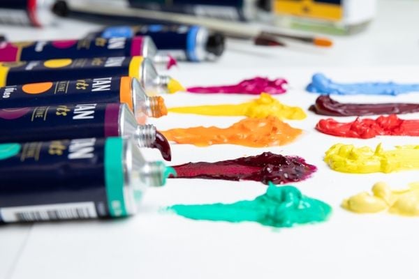 TITAN Arts Oil Extra Fine Primary Set 6X