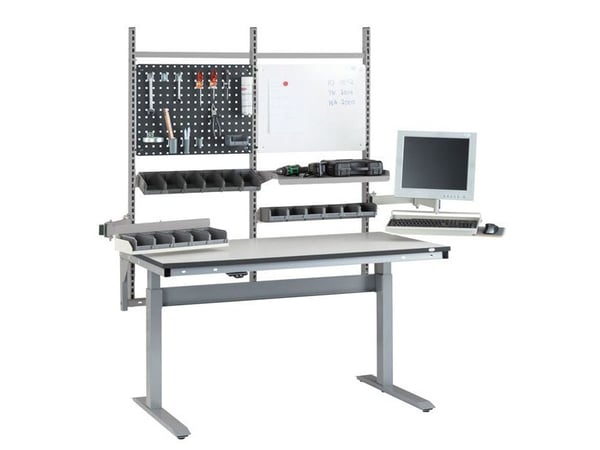 Ergomini työpöytä Config.3 2000x800mm