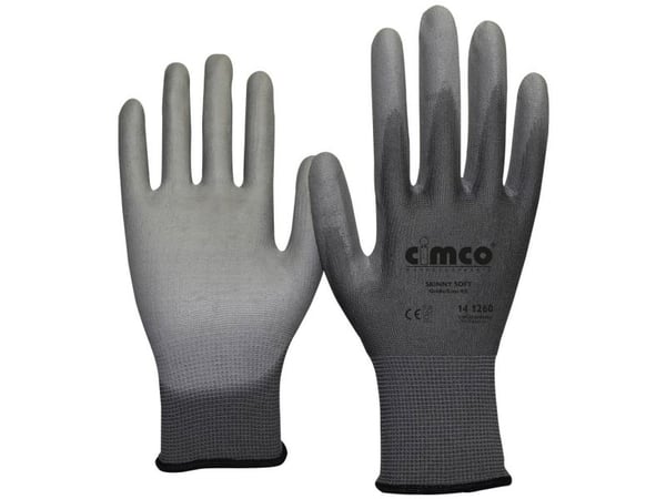 Cimco 141260, Korjaamokäsineet, Harmaa, L, EUE