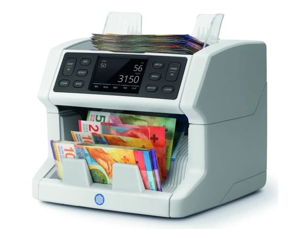 Safescan 2865-S CH seddelteller/ verditeller CHE-versjon