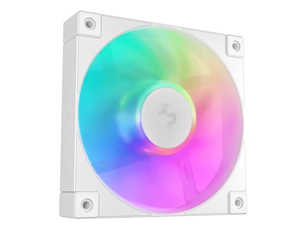 DeepCool FD12 ARGB, Tuuletin, 12 cm, 400 RPM, 2050 RPM, Valkoinen