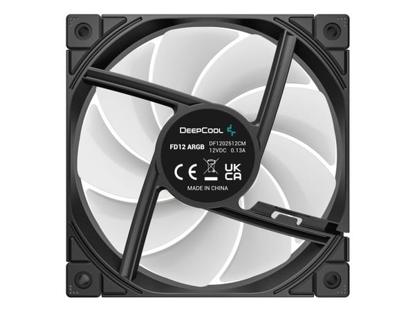 DeepCool FD12 ARGB, tuuletin, 12 cm, 400 rpm, 2050 rpm, lajittelu