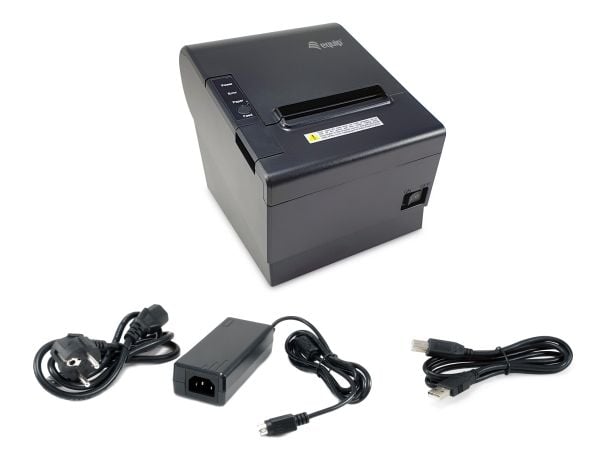 Equip 351006, Termisk, POS-skriver, 203 x 203 DPI, 576 dots/line, 300 mm/sek, 50 - 80 mm