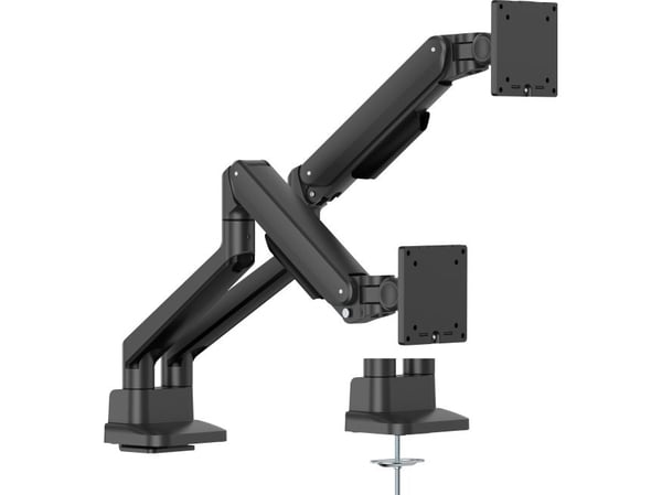 Iiyama DS4002C-B1 - Monteringssett (maljeklemme, VESA-plate) - for skjerm/skrivebord - mechanical spring - svart - skjermstørrelse: 24"-32" - skriv...