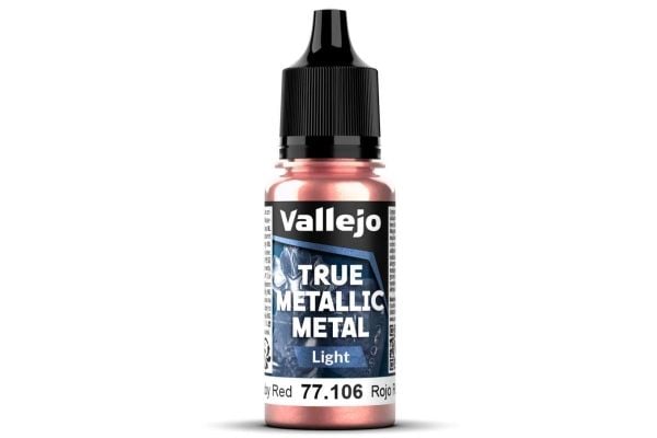 Vallejo 77.106 True Metallic Metal Light Ruby Red (18 ml)