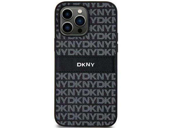 Samsung Galaxy S24+ DKNY Nahkakotelo Mono Stripe &amp; Metal Logo (DKHCS24MPRTHSLK) musta