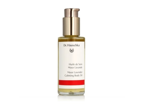 DR. HAUSCHKA_Roliggjørende kroppsolje Moor &amp; Lavendel 75 ml