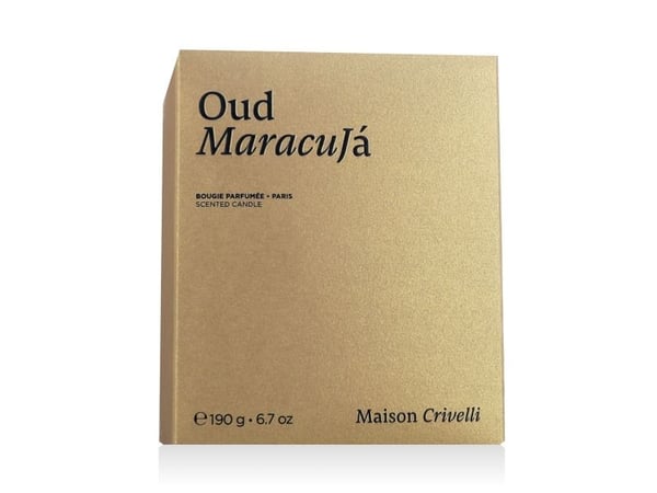Maison Crivelli Oud Maracujá Duftlys 190 g (unisex) Maison Crivelli Oud Maracujá Duftlys 190 g (unisex)