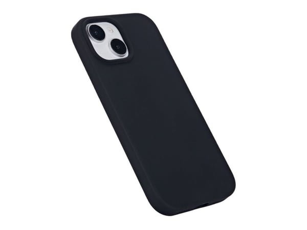 eSTUFF Infinite Rome - Baksidedeksel for mobiltelefon - magnetic, 81% recycled material - MagSafe-samsvar - polykarbonat, silikon - svart - for App...