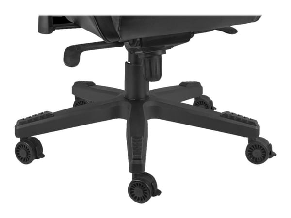 Genesis Nitro 950 - Stol - ergonomisk - liggestol - armlener - T-formet - tipping - roterende - kunstlær - svart