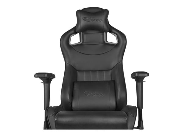 Genesis Nitro 950 - Stol - ergonomisk - liggestol - armlener - T-formet - tipping - roterende - kunstlær - svart