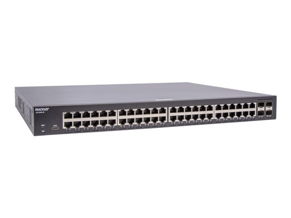 Ruckus ICX 8100 - Switch - Administrerad - 48 x 10/100/1000 + 4 x 10 Gigabit SFP+ (upplänk) - rackmonterbar - för P/N: CC-USBC-USBA, ICX7000-C12-WM...