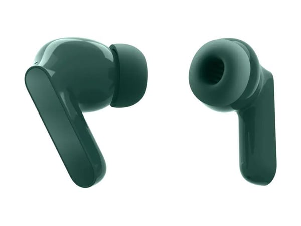 Motorola moto buds bass - True wireless-hodetelefoner med mikrofon - i øret - Bluetooth - aktiv støydemping - pantone posy grønn