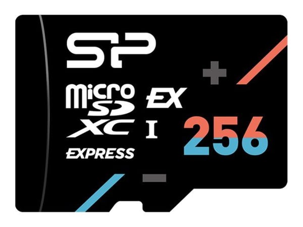 SILICON POWER Hypera - Flashminnekort - 256 GB - A1 / Video Class V30 / UHS-I U3 / Class10 - microSD PCI Express Gen 3x1 UHS-I