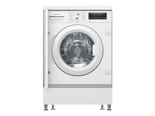 Bosch Serie | 8 WIW28542EU - Vaskemaskin - innebygd - Nisje - bredde: 60 cm - dybde: 58 cm - høyde: 82 cm - frontileggelse - 8 kg - 1400 rpm - hvit