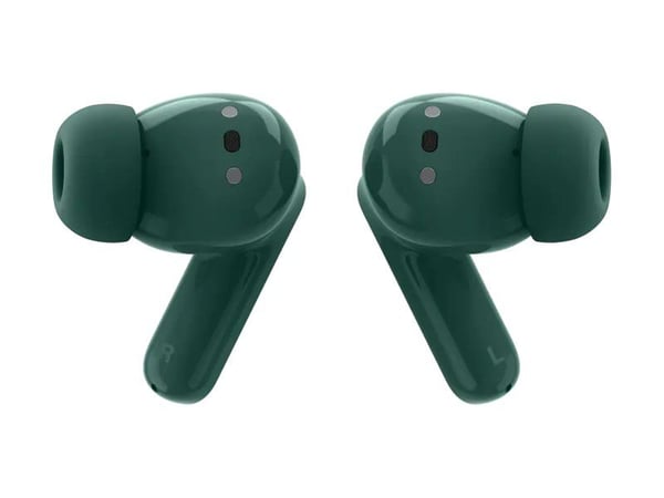 Motorola moto buds bass - True wireless-hodetelefoner med mikrofon - i øret - Bluetooth - aktiv støydemping - pantone posy grønn