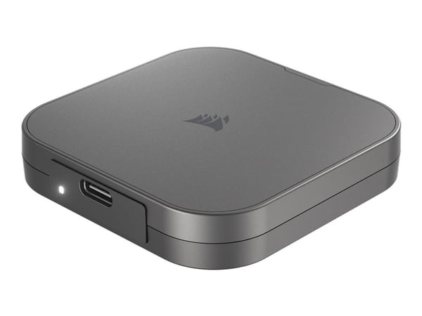 CORSAIR EX300U - SSD - 2 TB - ekstern (bærbar) - USB 3.2 Gen 2 (USB-C kontakt) - lagermetall