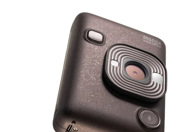 Fujifilm Instax Mini LiPlay - Digitalkamera - kompakt med øyeblikkelig bildeskriver - Bluetooth - deep bronze