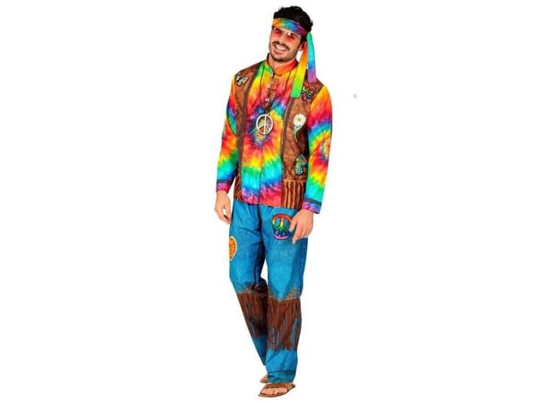 Hippiekostyme (60/70-tallet) for voksne Hippiekostyme (60/70-tallet) for voksne