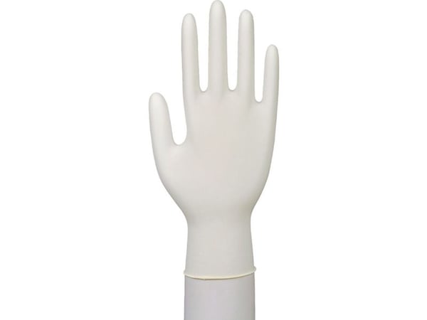 Undersøkelseshansker ABENA Excellent XL natur latex pudderfri Undersøkelseshansker ABENA Excellent XL natur latex pudderfri