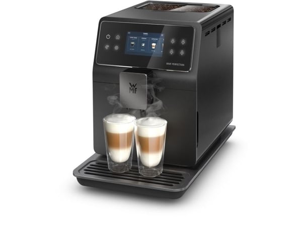WMF Perfection CP8208, Vakuumkaffemaskin, 2 l, Kaffe bønner, Innebygd kaffekvern, Svart