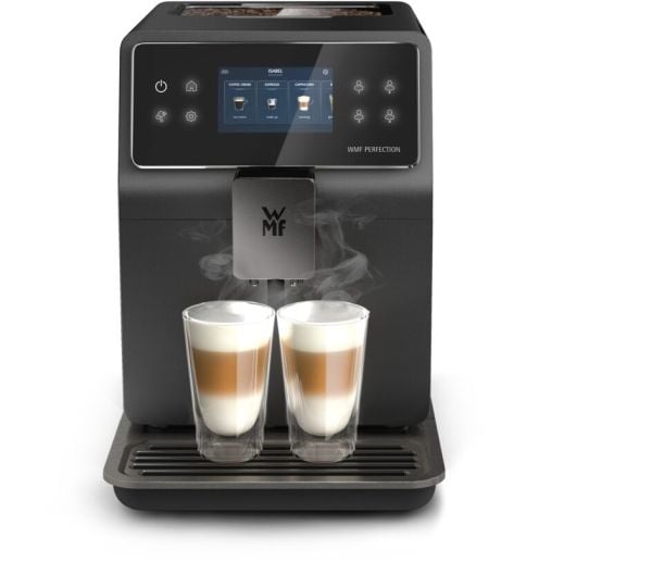 WMF Perfection CP8208, Vakuumkaffemaskin, 2 l, Kaffe bønner, Innebygd kaffekvern, Svart