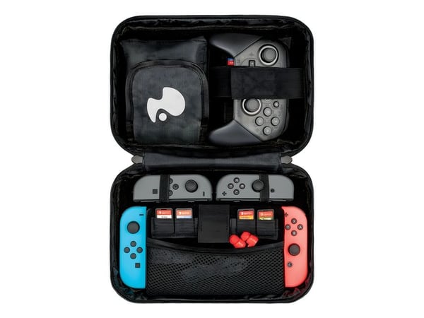 PDP 500-139-SKSG, Hardshell case -kotelo, Nintendo, musta, Sininen, Nintendo Switch, Nintendo Switch Lite, Iskunkestävä, Pudotuksenkestävä, Pölynke...