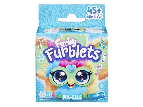 Furby Furblet Pix-Elle, Tegneseriefigur, 6 år, Interaktiv, Gir fra seg lyd, A76
