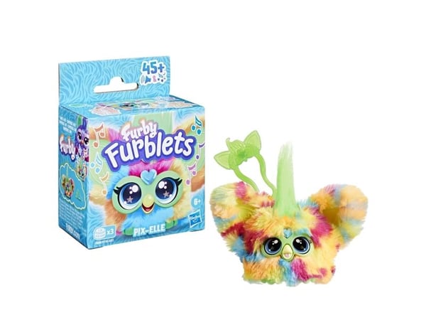 Furby Furblet Pix-Elle, Tegneseriefigur, 6 år, Interaktiv, Gir fra seg lyd, A76