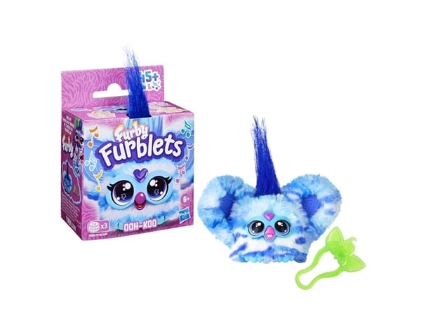 Furby Furblet Ooh-Koo, Tegneseriefigur, 6 år, Interaktiv, Gir fra seg lyd, A76