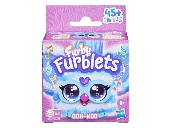 Furby Furblet Ooh-Koo, Tegneseriefigur, 6 år, Interaktiv, Gir fra seg lyd, A76