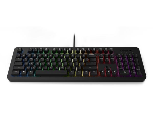 Lenovo Legion K310 RGB - Tastatur - gaming - full size - bakgrunnsbelyst - USB - QWERTY - amerikansk engelsk - svart - løsvekt
