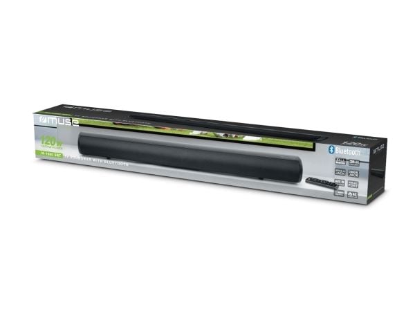 Muse M-1680 SBT - Lydplanke - for TV - trådløs - Bluetooth - 120 watt