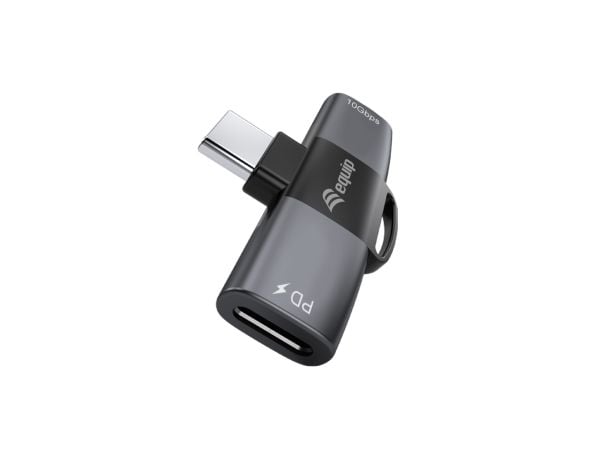 Equip 133479, USB-C, 2 x USB-C, Grå