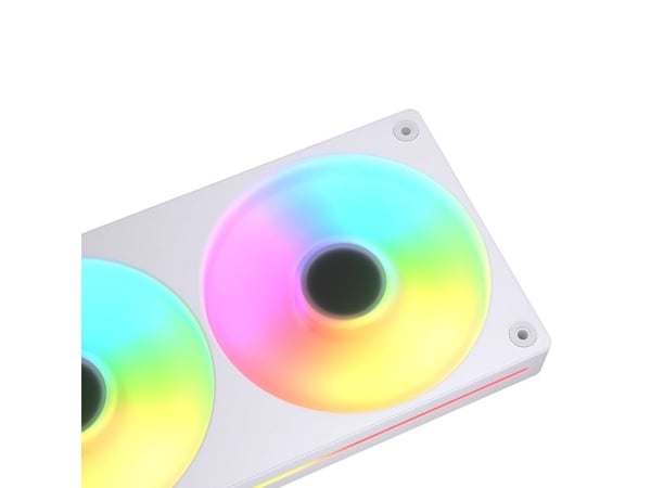 COUGAR CF-UN240FW-RGB, Vifte, 12 cm, 700 RPM, 2500 RPM, Hvit