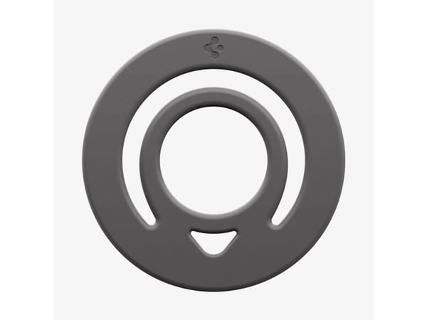 Spigen OM105, Magneettirengas, Harmaa, Polykarbonaatti (PC), Universaali, Apple, Google, Samsung, 1 kpl