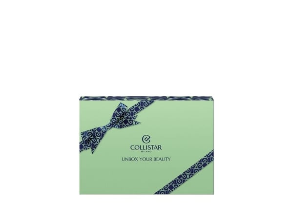 COLLISTAR SET (SMOOTHING ANTI WRINKLE CREAM+TWO PHASE MAKE UP REMOVING 35ML+EYE CONTOUR 5ML+cosmetic bag )