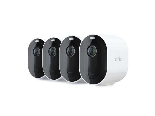 Arlo Pro 6 - 2025 Edition - nettverksovervåkingskamera - utendørs, innendørs - værbestandig - farge (Dag og natt) - lyd - trådløs - Wi-Fi (en pakke 4)