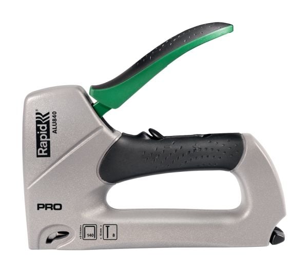 Rapid PRO ALU840 Häftpistol, Aluminium, Aluminium, 6 mm, 159 mm, 36 mm, 187 mm