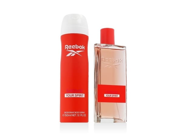 Reebok Move Your Spirit Women woda toaletowa spray 100ml + Deodorantti spray 150ml