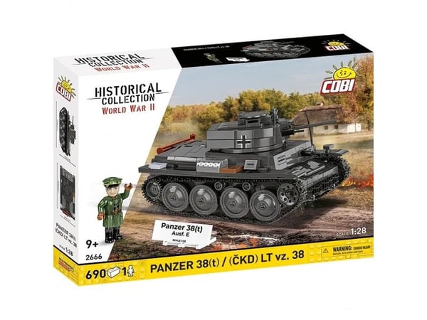 Cobi Panzer 38(T) versjon M 2-i-1