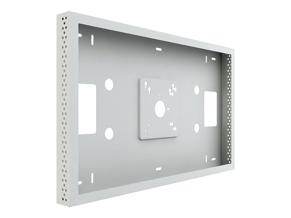 Multibrackets M Pro Series - Hölje - Open-air - för LCD-display - låsbar - stål - vit - skärmstorlek: 24" - väggmonterbar - för Samsung QB24R, QB24R-T